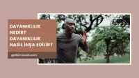 Dayanıklılık Nedir?